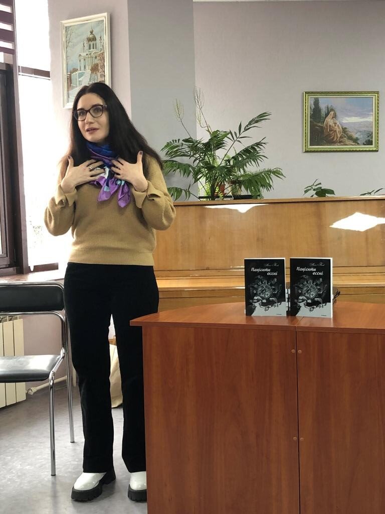 Творча зустріч з відомою сучасною поетесою – Лесею Мудрак