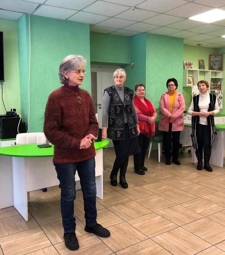 Відкриття виставки «А над світом українська вишивка цвіте» в бібліотеці ім. Миколи Руденка.