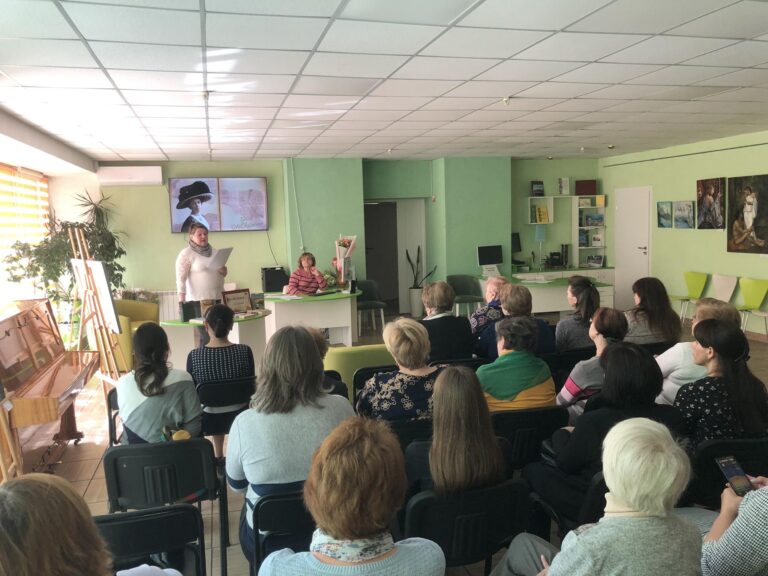 Літературна  година «Життя у слові» в бібліотеці ім. Миколи Руденка