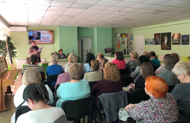 Літературно-мистецька година «Не розстануся я з вами» в бібліотеці ім. Миколи Руденка