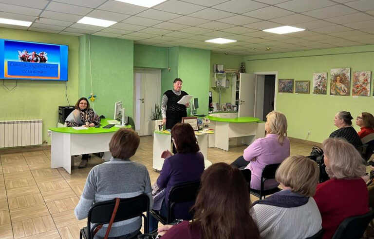 Літературна година «Співець українського селянства» в бібліотеці ім. Миколи Руденка