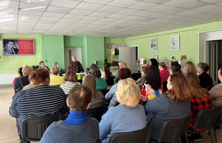 Літературна година «Залюблений в природу і людину» в бібліотеці ім. Миколи Руденка